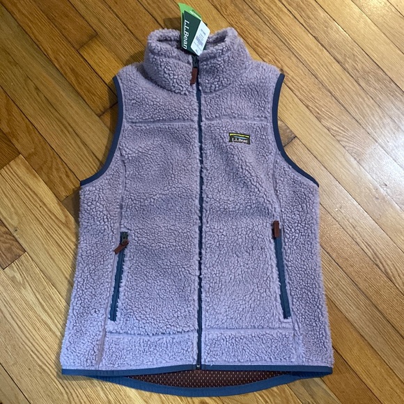 Women's mountain pile fleece vest Clearance